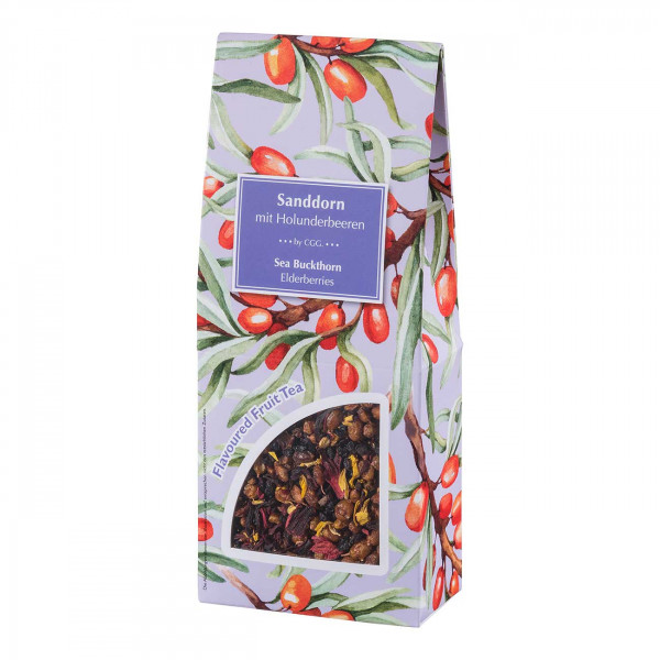 Sanddorn mit Holunderbeeren