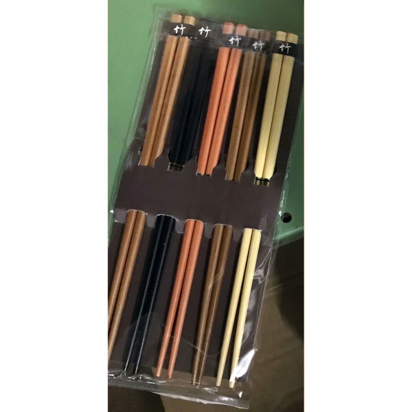 Set mit 5 Paar Chop Sticks