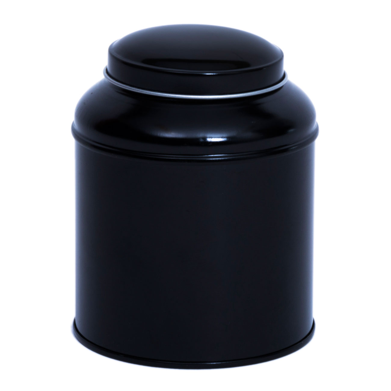 steak kaas Vervreemding Tea caddy round black Ø 90 mm x 115 mm | Tea tins up to 200 g | Tea tins |  For packaging | Tea Goetz GmbH