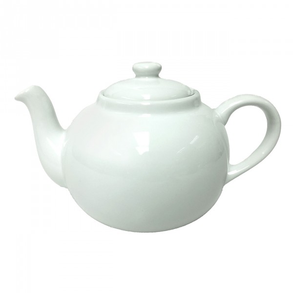 Engl. Teekanne 2,5 l weiß