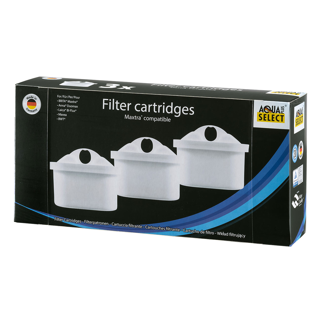 3pac Aqua Select® filter cartridges | Table water cartridges | | Tea GmbH