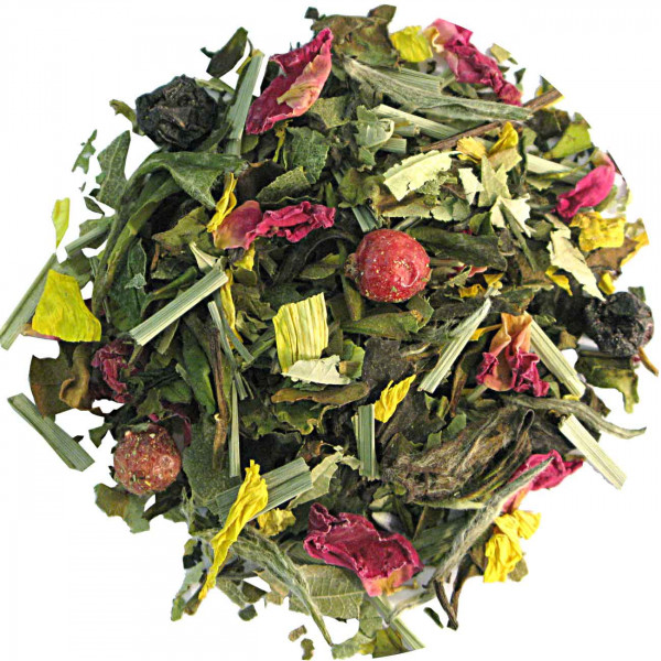 White Cassis - weißer und grüner Tee (aromatisiert)