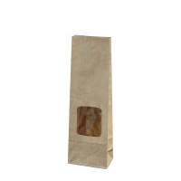 Block bag with window, 50 g Block bag with window, 50 g