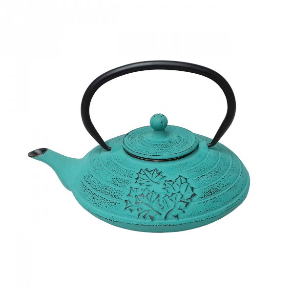 Iron teapot 0,75 l turquoise